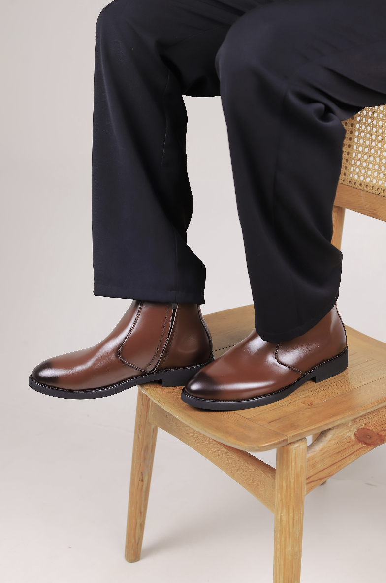 Zane zipper boot
