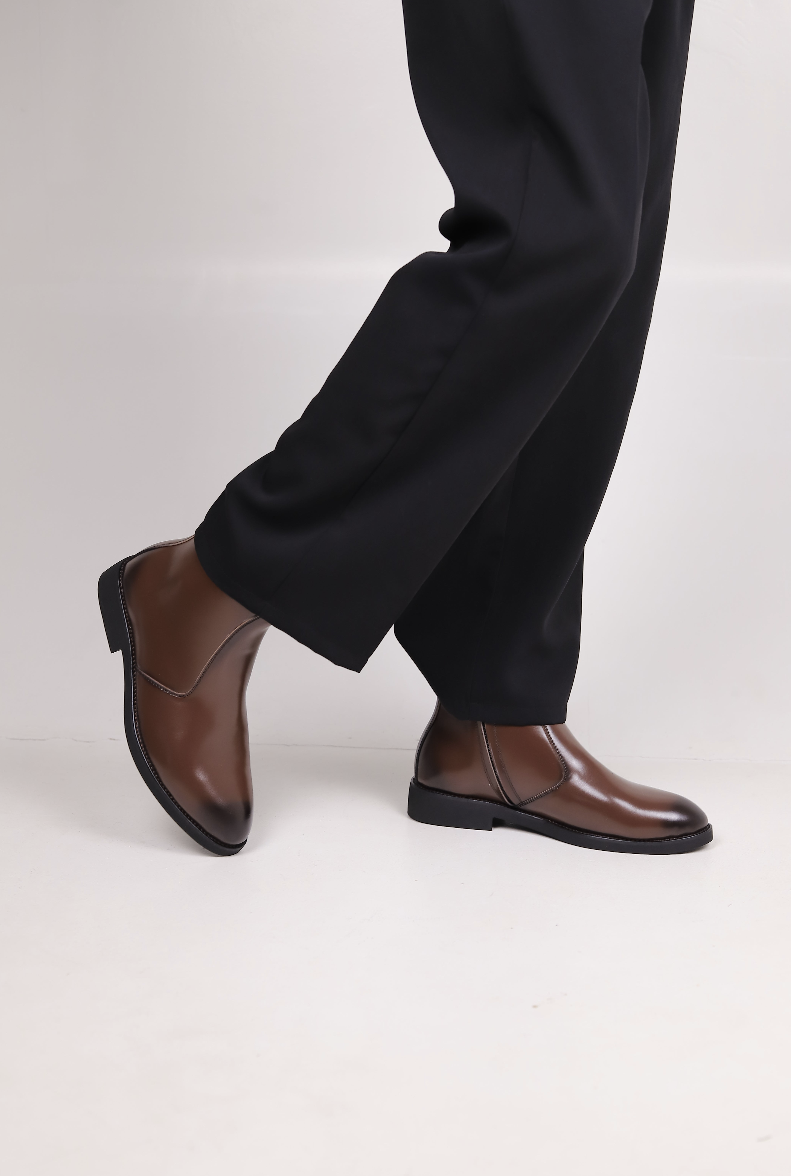 Zane zipper boot