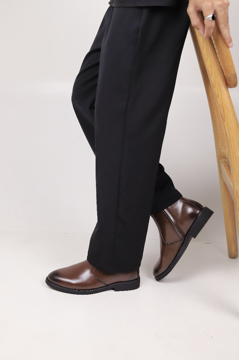 Zane zipper boot